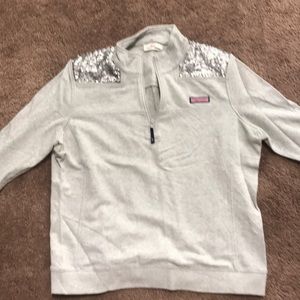 Vineyard Vines Shep Shirt 1/4 zip pull over